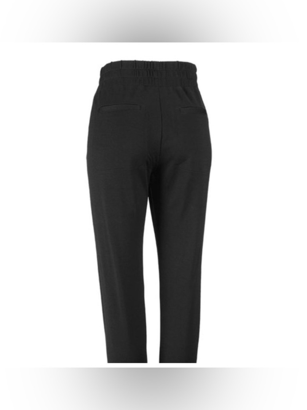 NWOT CAbi Black Elastic-Waist Jogger Pants #3742 Size Small - Picture 6 of 6